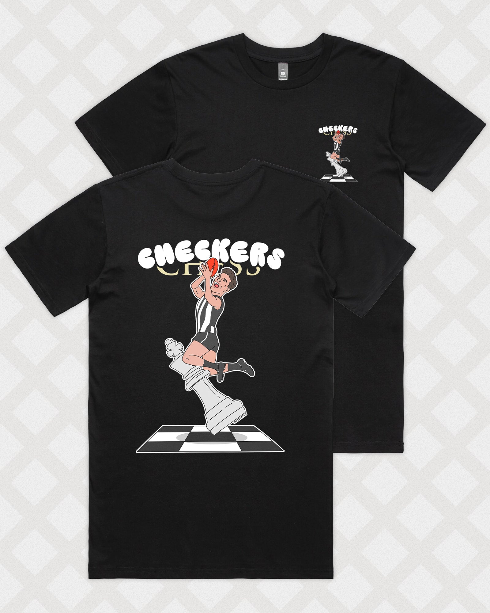 CHECKERS TEE