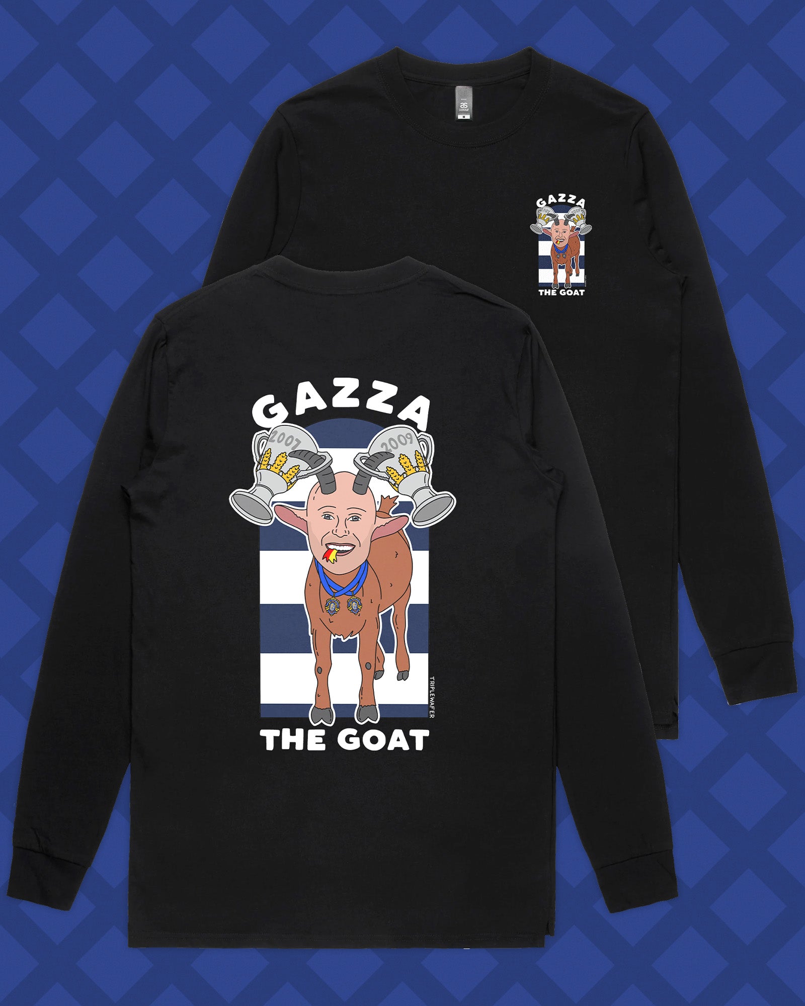 GAZZA THE GOAT LONG SLEEVE