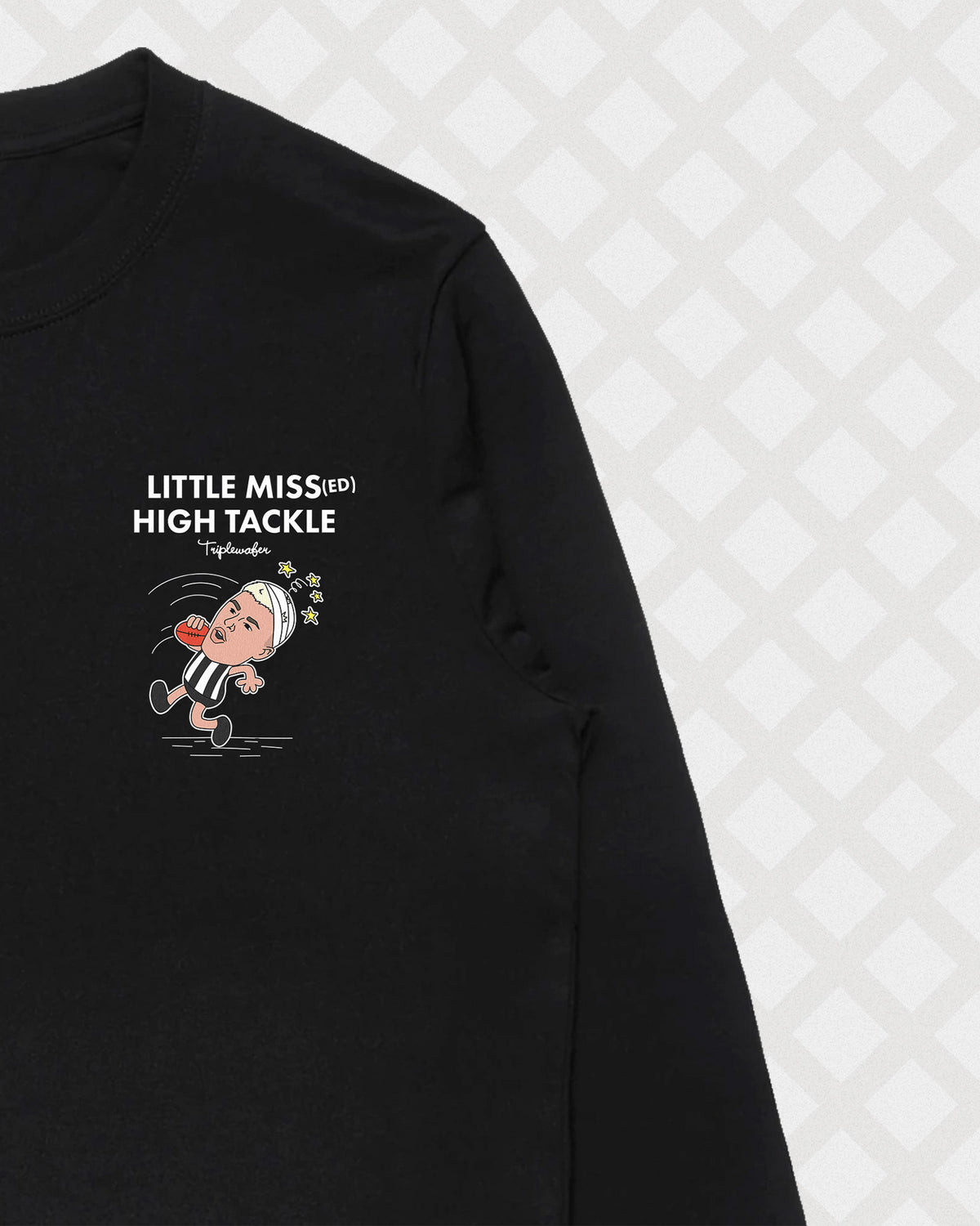 LITTLE MISSED HIGH TACKLE LONG SLEEVE
