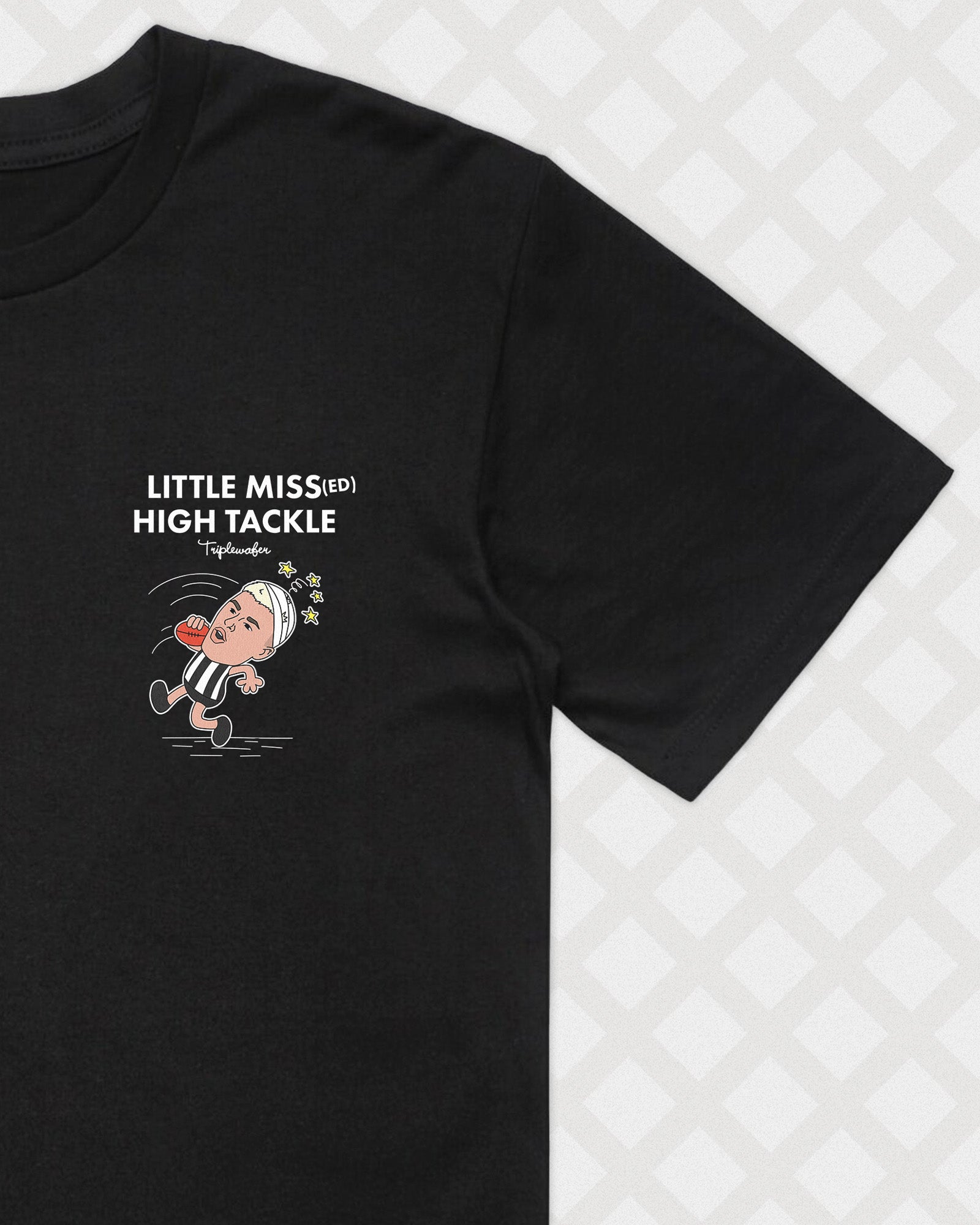 LITTLE MISSED HIGH TACKLE TEE