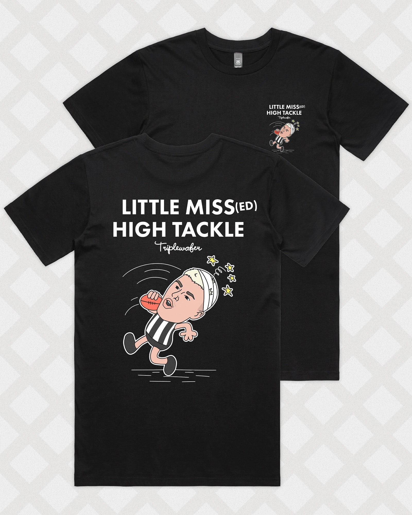 LITTLE MISSED HIGH TACKLE TEE