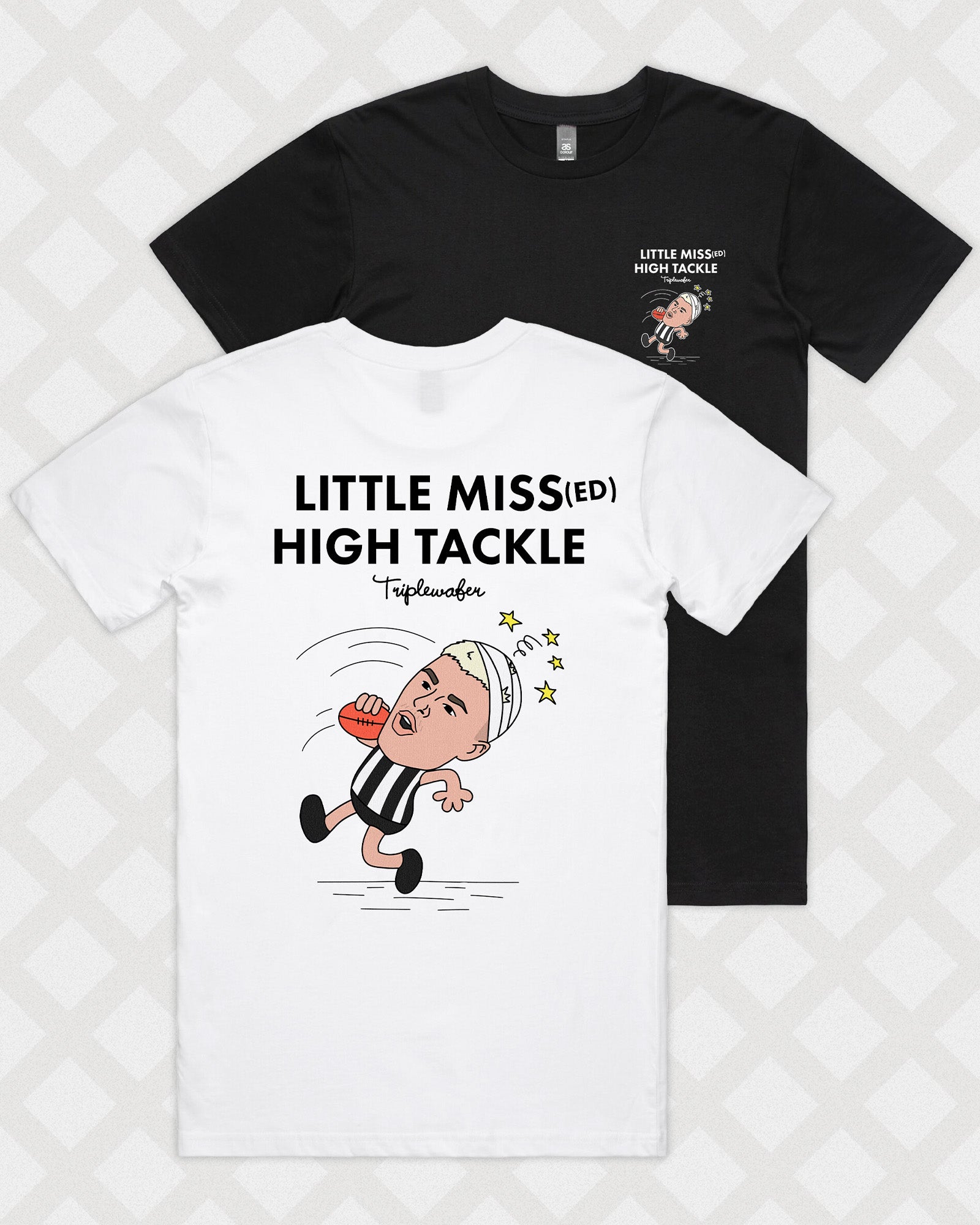 LITTLE MISSED HIGH TACKLE TEE