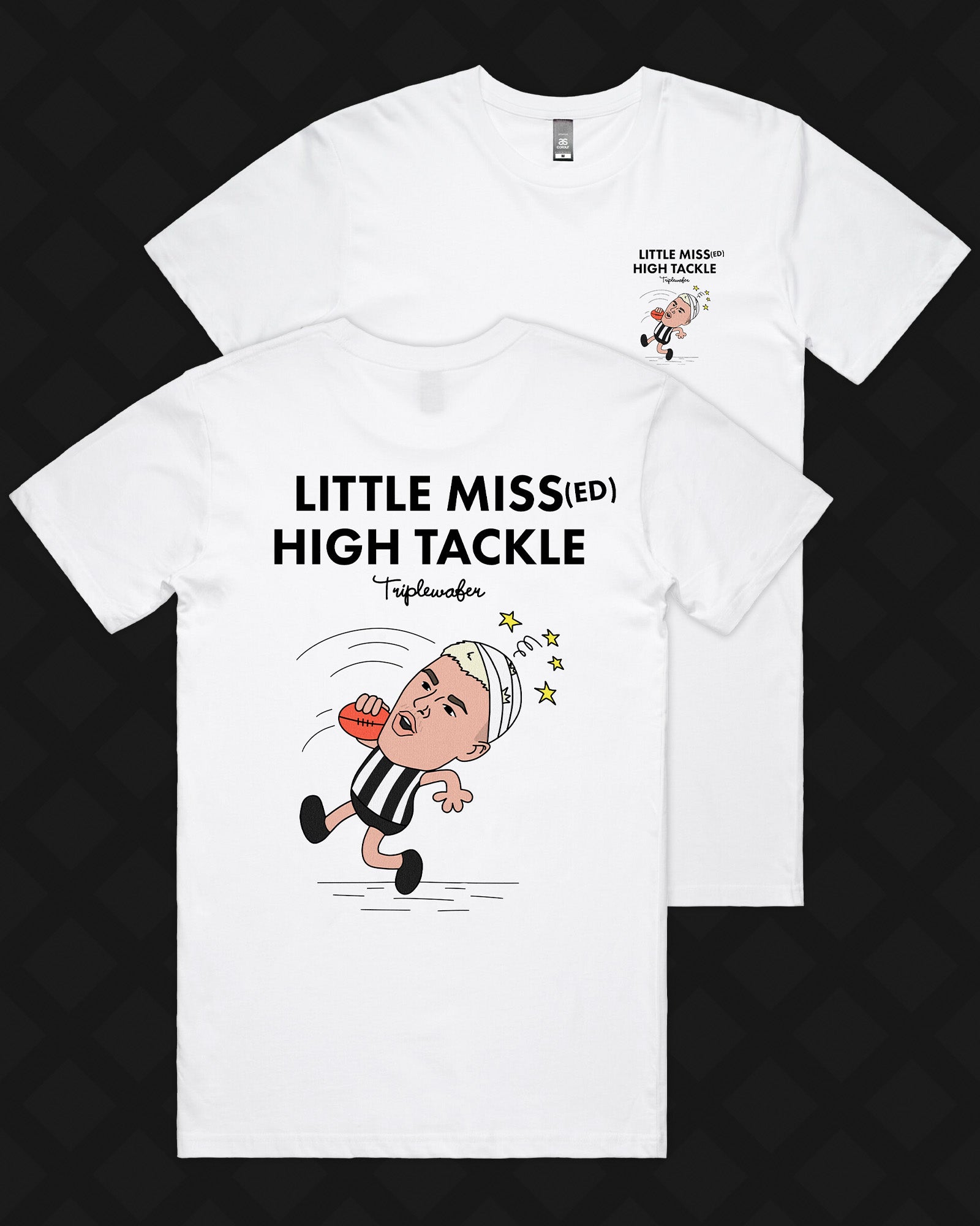 LITTLE MISSED HIGH TACKLE TEE