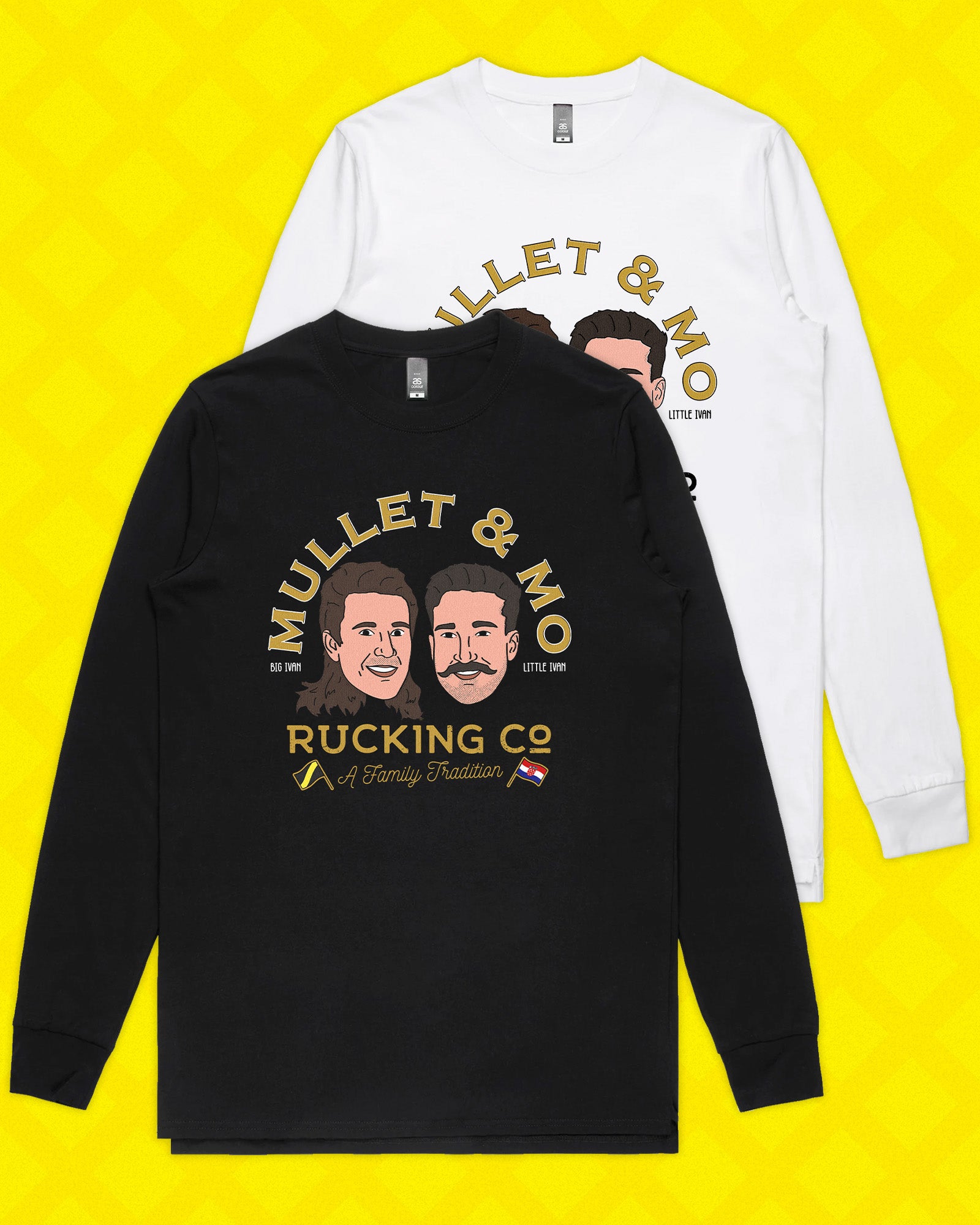 MULLET & MO LONG SLEEVE