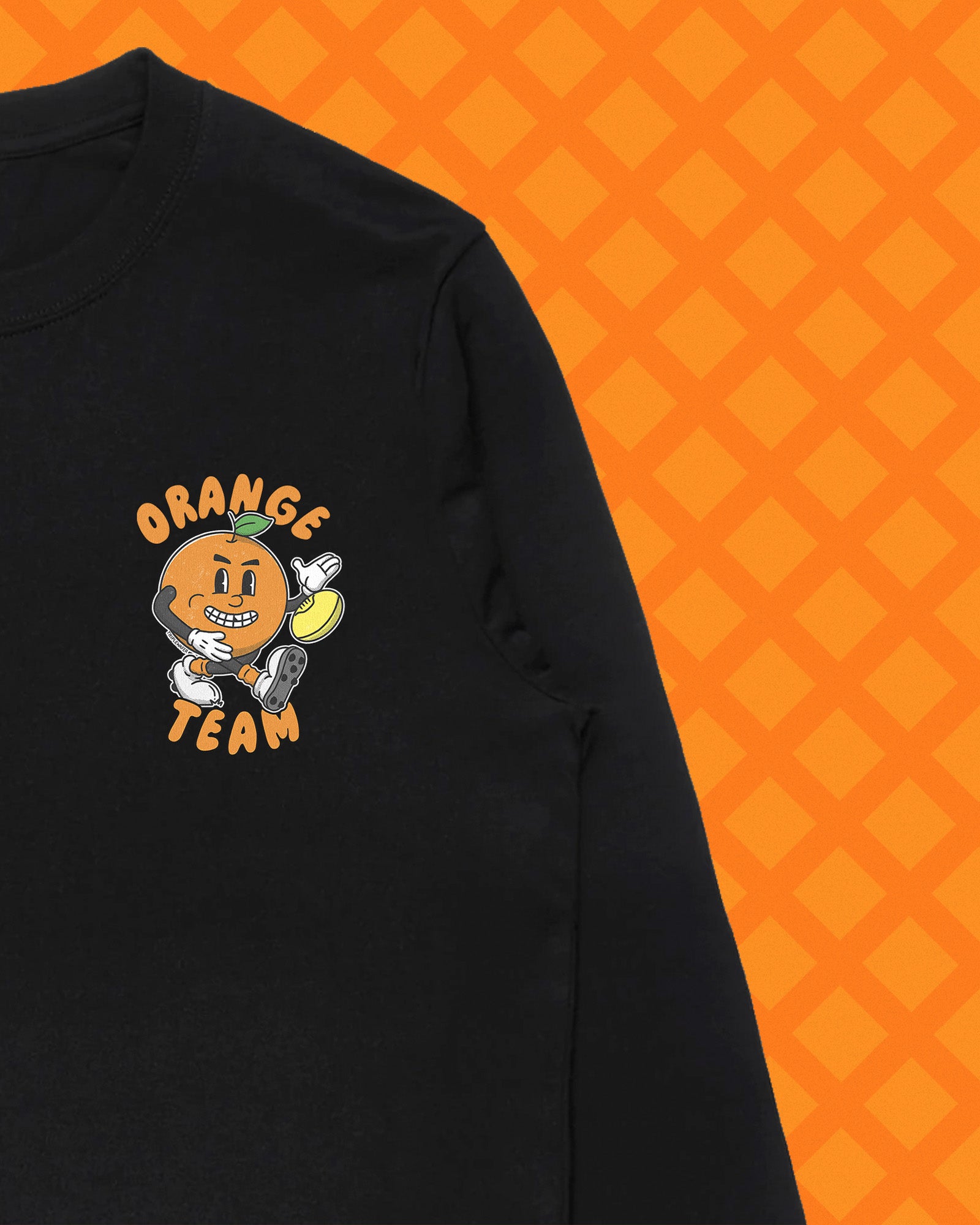 ORANGE TEAM LONG SLEEVE