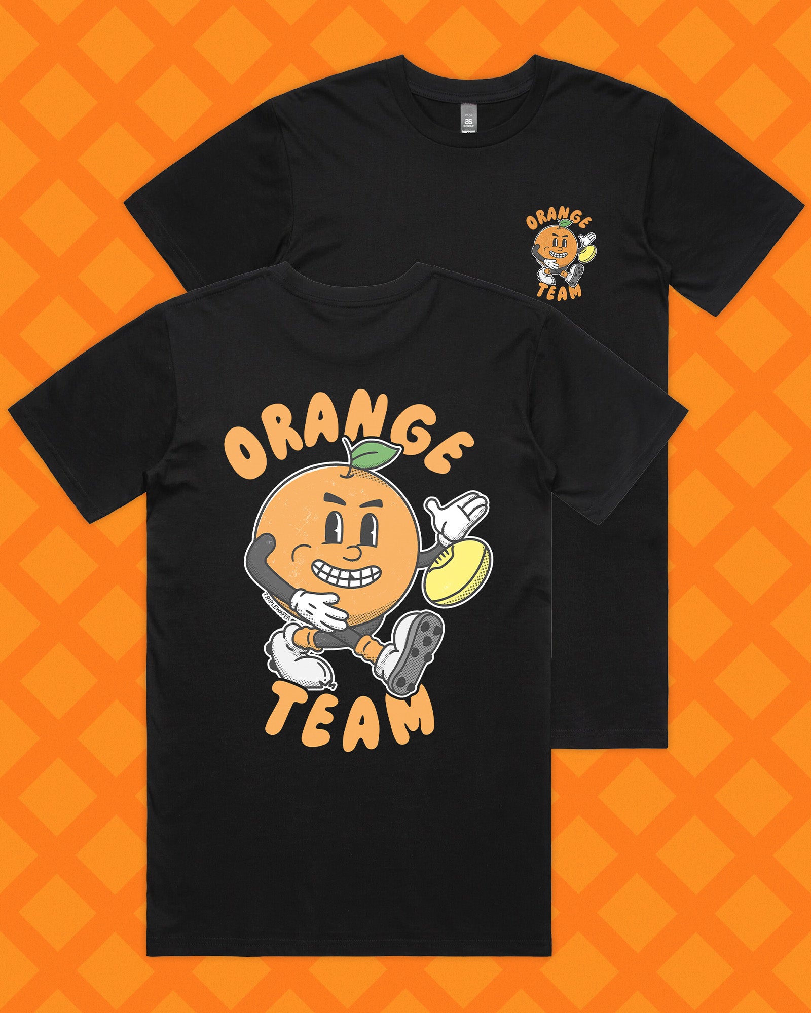 ORANGE TEAM TEE