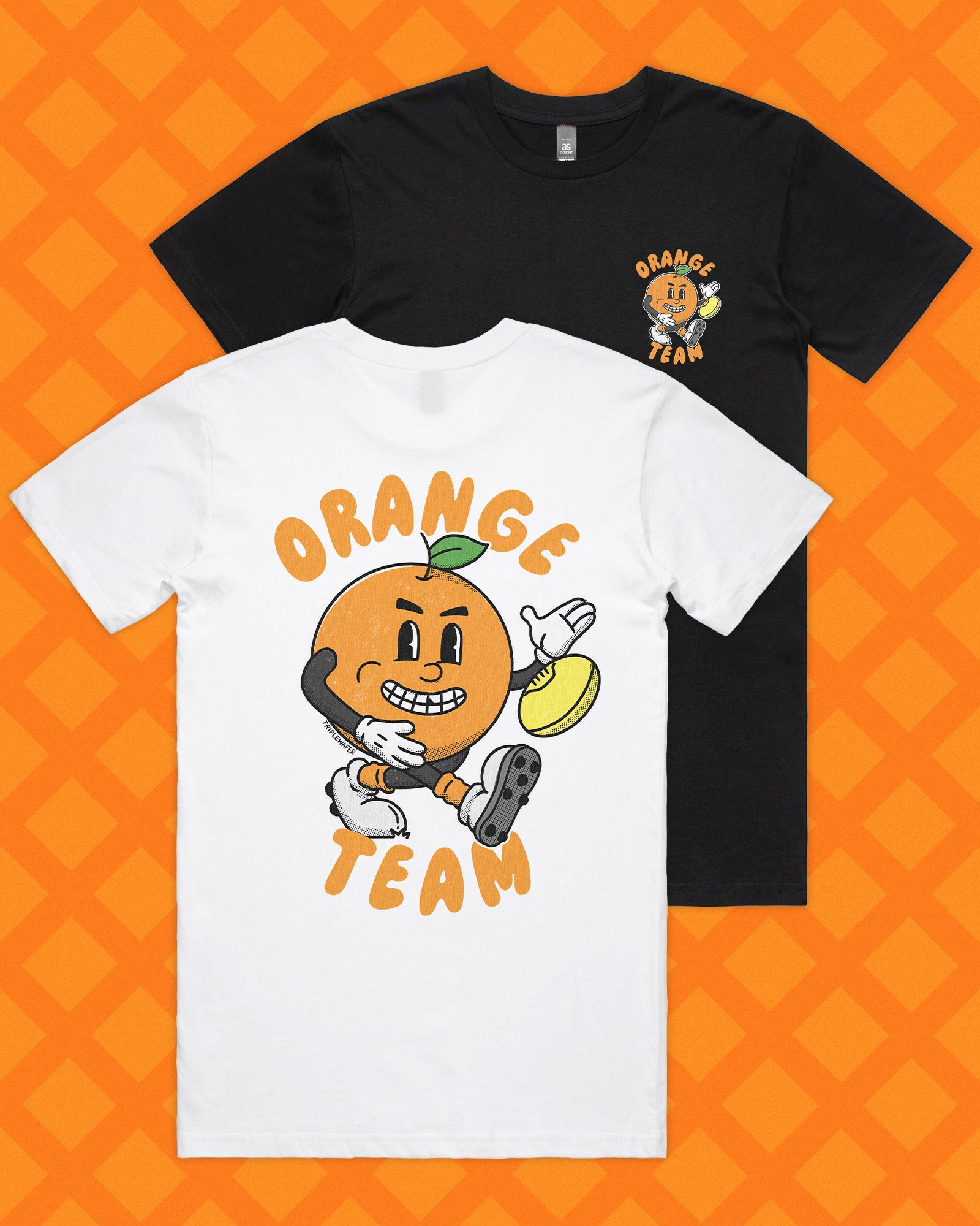 ORANGE TEAM TEE
