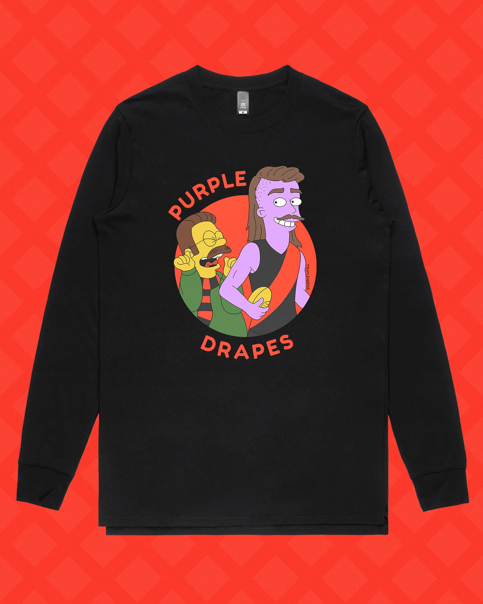 PURPLE DRAPES LONG SLEEVE