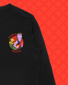 PURPLE DRAPES LONG SLEEVE