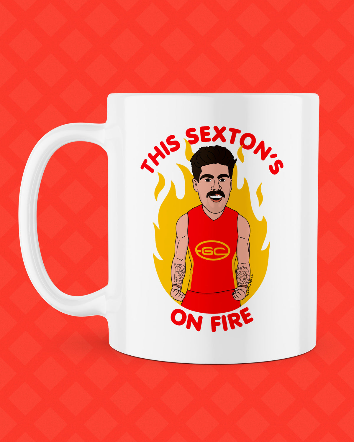 THIS SEXTON'S ON FIRE MUG