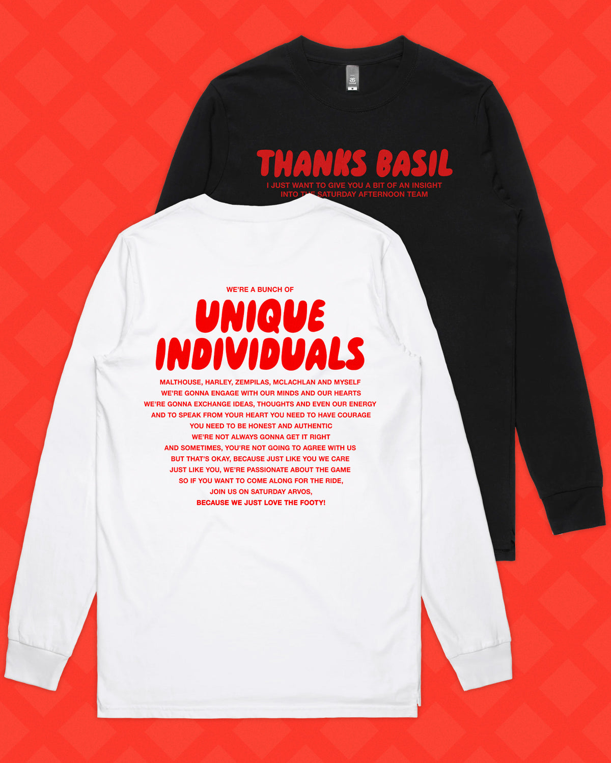 UNIQUE INDIVIDUALS LONG SLEEVE