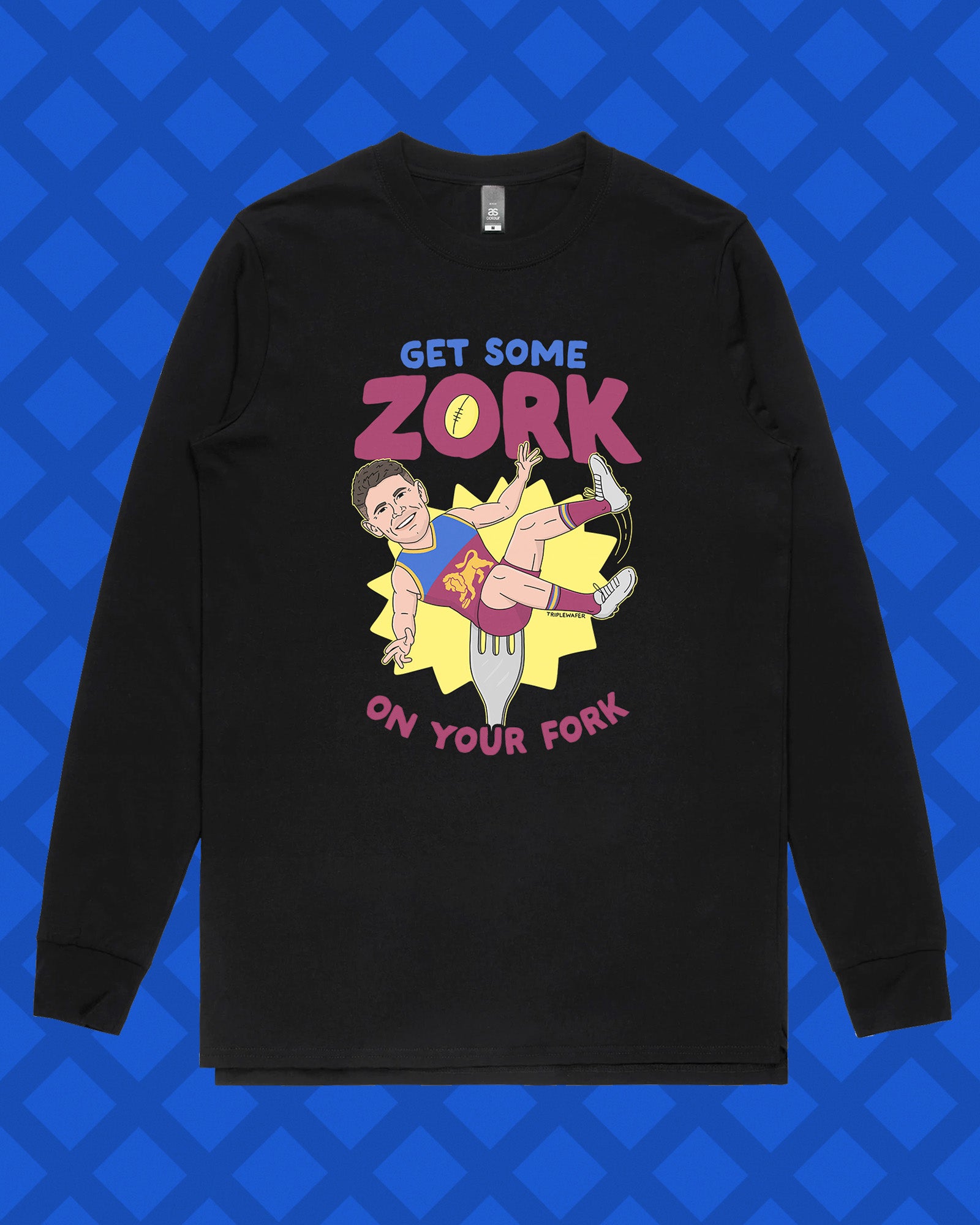 ZORK ON YOUR FORK LONG SLEEVE