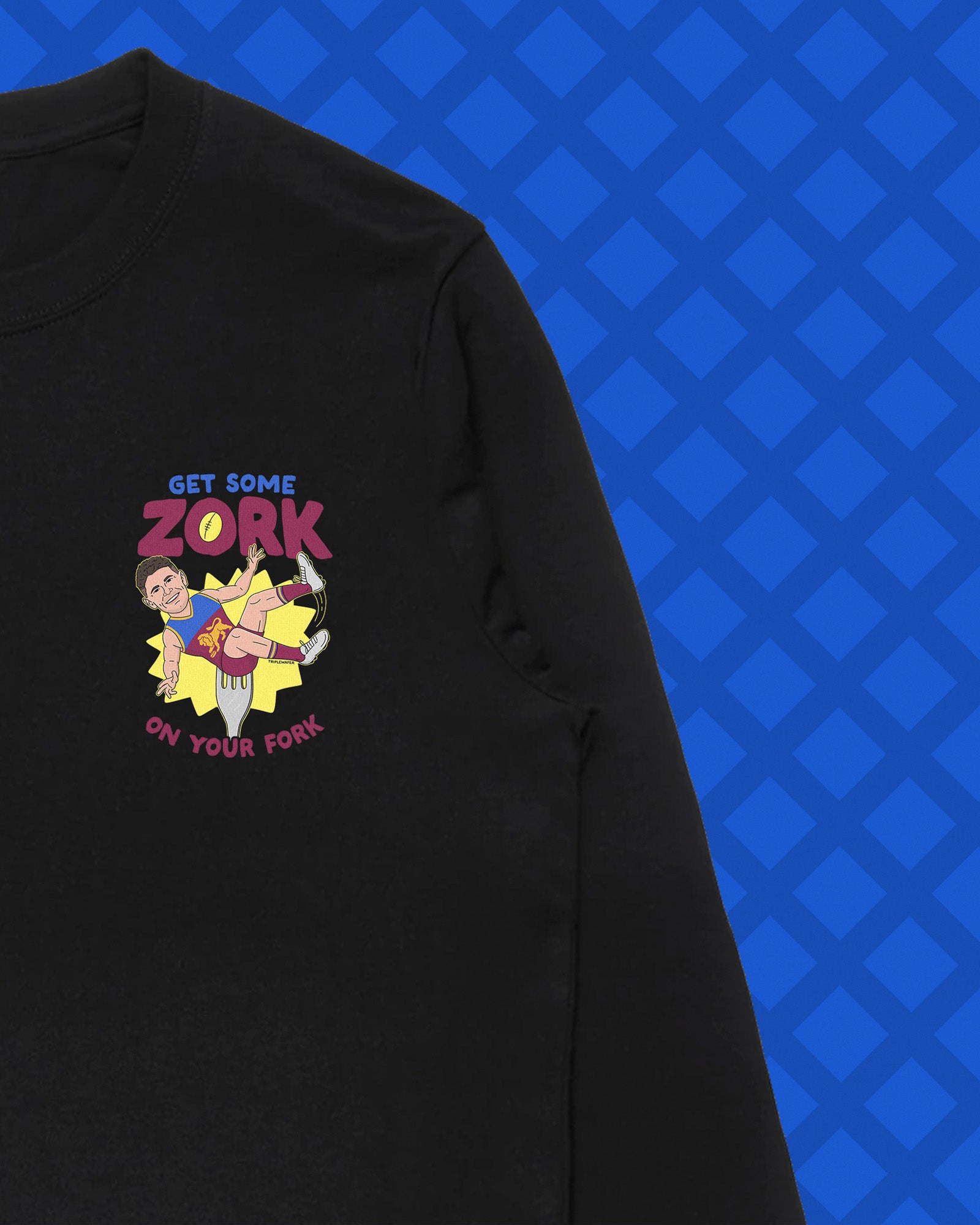 ZORK ON YOUR FORK LONG SLEEVE