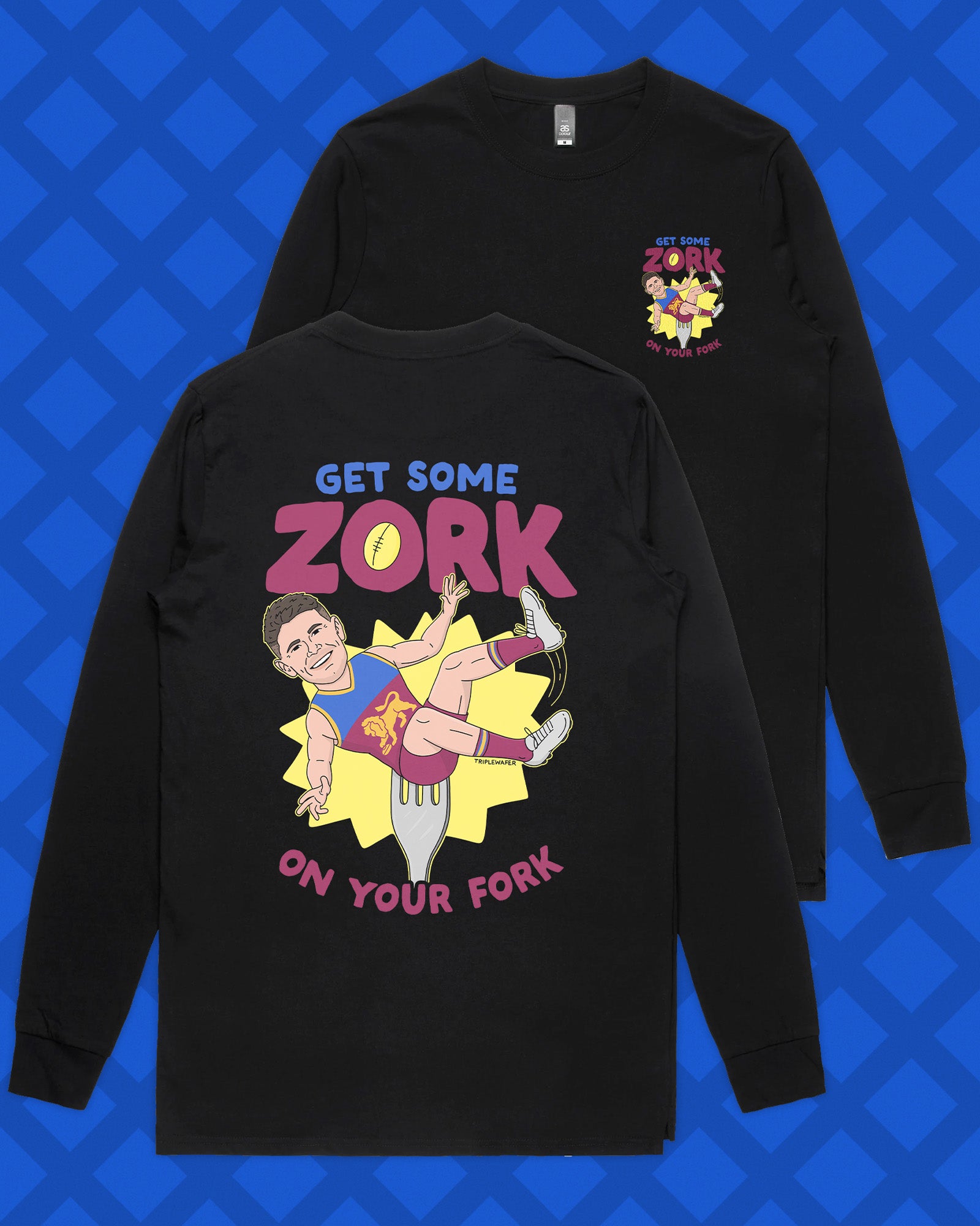 ZORK ON YOUR FORK LONG SLEEVE