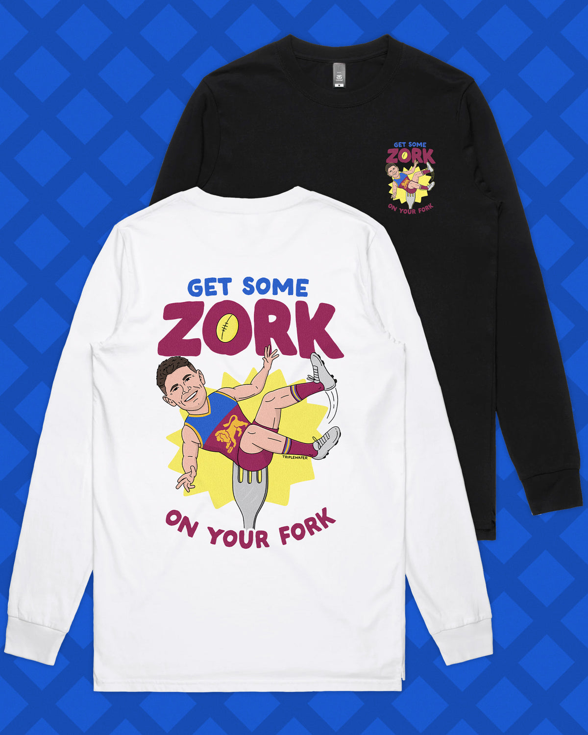 ZORK ON YOUR FORK LONG SLEEVE