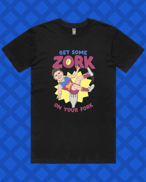 ZORK ON YOUR FORK TEE
