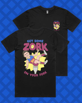 ZORK ON YOUR FORK TEE